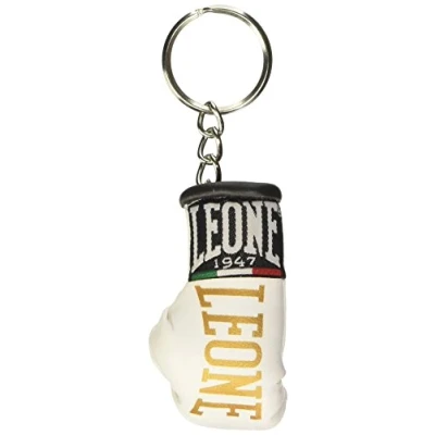 Afbeelding van LEONE 1947, Sleutelhanger Handschoen, Unisex Volwassene, Wit, Taglia Unica, AC912