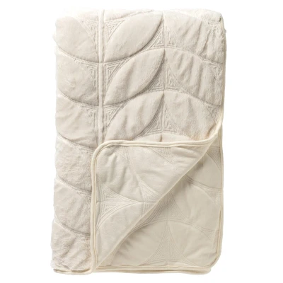 Afbeelding van Dutch Decor AYANA Bedsprei 240x260 cm luxe uitstraling heerlijk zacht Snow White wit