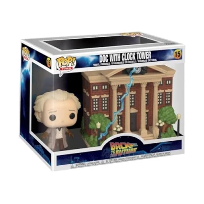 Afbeelding van Funko Pop! Back To The Future Dr. Emmett Brown with Clock Tower #15 Exclusive