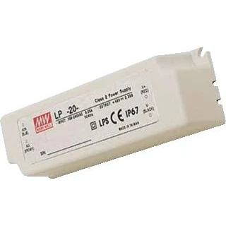 Afbeelding van Mean Well LPV 20 15 LED transformator Constante spanning W 0 1.33 A V/DC Niet dimbaar, Overbelastingsbescherming 1 stuk(s)