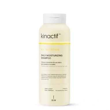 Afbeelding van Kin Cosmetics Kinactif No. 1 Nutrition Daily Moisturizing Shampoo 300ml Voor Normaal Haar Zonder Sulfaten