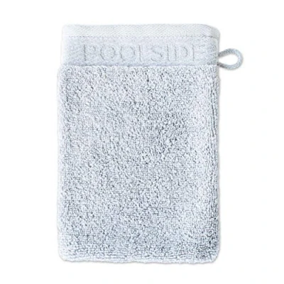 Afbeelding van MÖVE Poolside washandje 20 x 15 cm, handdoek Made in Germany, 100% katoen, zilver (zilver)