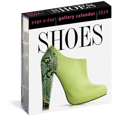 Afbeelding van Shoes Page a Day Gallery Calendar 2024: Everyday New Pair to Indulge the Shoe Lover&#039;s Obsession
