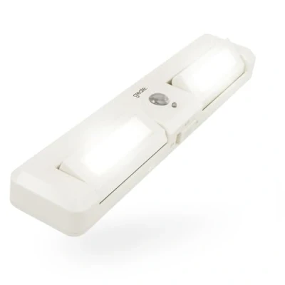 Afbeelding van greate. led lichtstrip met bewegingsmelder, binnen, werkt op batterijen, kastverlichting bewegingsmelder en instelbare lichtstraling voor kast, trap nog veel meer,