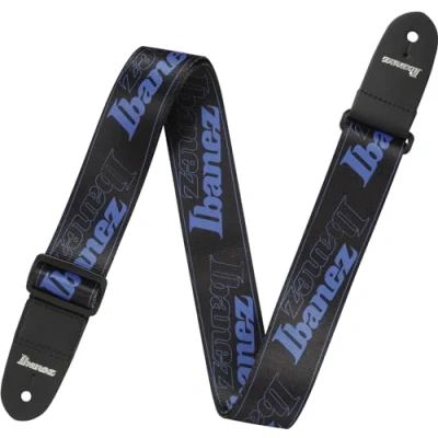 Afbeelding van Ibanez GSD50 BL gitaarband running logo blauw
