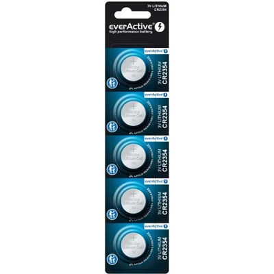 Afbeelding van 5 x everActive CR2354 mini lithium batterij