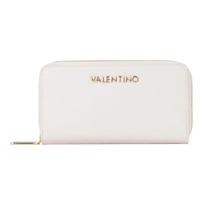 Afbeelding van VALENTINO Sunshine Re Zip Around Wallet Ecru