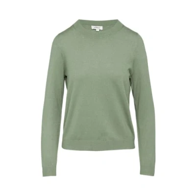 Afbeelding van s.Oliver Weicher MIT CREW NECK Trui, Dames, Maat: 46, Olivgrün
