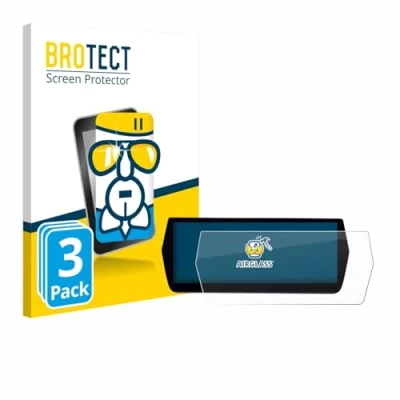 Afbeelding van BROTECT Screenprotector voor MG ZS Hybrid+ Folie Beschermfolie Beschermglas transparant (3 Stuks)