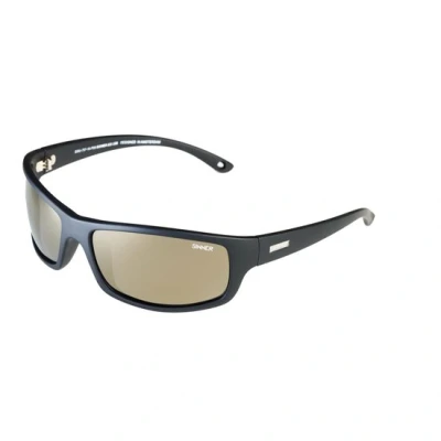 Afbeelding van Zonnebril Sinner Unisex Monarch Matte Black CX Sintec Gold Mirror
