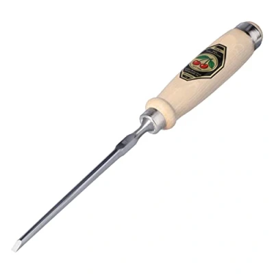 Afbeelding van Kirschen 1001004 4 mm nummer 1001 stevigere beitel met haagbeuk handvat meerkleurig