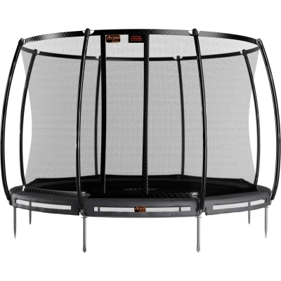 Afbeelding van Trampoline Avyna Pro Line Inground 12 + Royal Class Veiligheidsnet Grijs