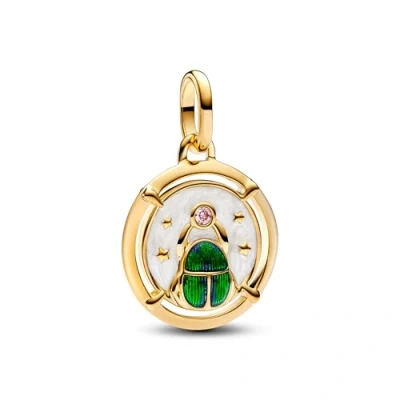 Afbeelding van Pandora 763413C01 Scarab Beetle Hangende Bedel inStock horloge Goudkleur