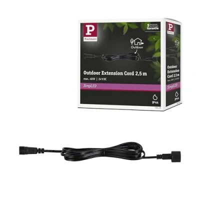Afbeelding van Paulmann 70525 Verlengkabel Kabellengte: 2.50 m 24 V (Ø x l) 21 mm 2.5