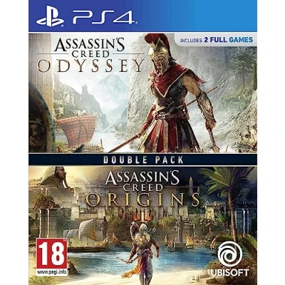 Afbeelding van ASSASSIN&#039;S CREED ORIGINS + ODYSSEY PS4