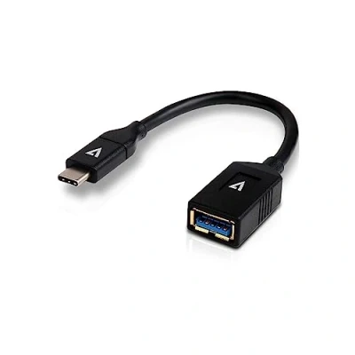 Afbeelding van Kabel USB A naar C V7 V7U3C BLK 1E Zwart