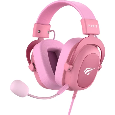 Afbeelding van Havit H2002d pink Hoofdtelefoon