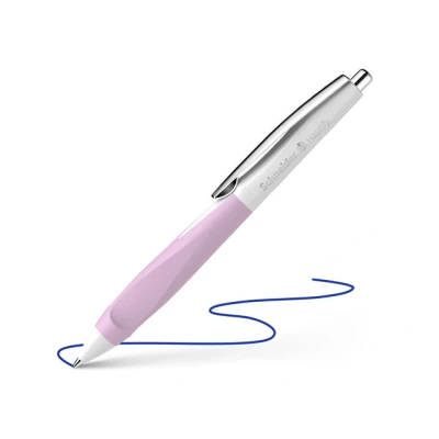 Afbeelding van Schneider balpen Haptify M wit lavendel S 135328