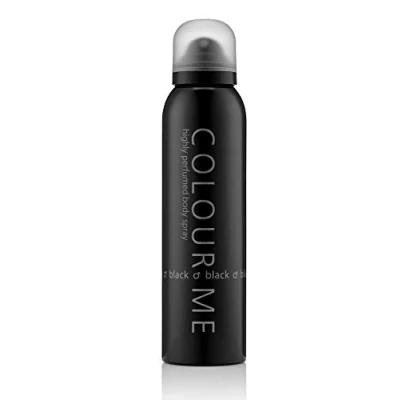 Afbeelding van Colour Me Zwart Geur voor Heren Lichaamsspray van 150 ml, Milton Lloyd