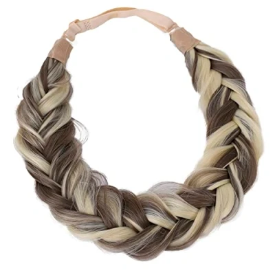 Afbeelding van CAISHA Gevlochten Haarband Haarstukje Haaraccessoires Lichtbruine Lichtblonde Highlights HZ206