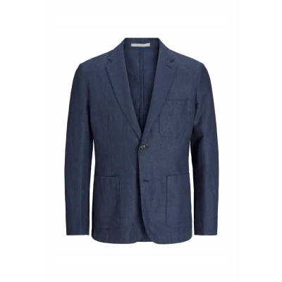 Afbeelding van Jack &amp; Jones Premium Jprccaron Blazer, Heren, Maat: 56, Dark navy