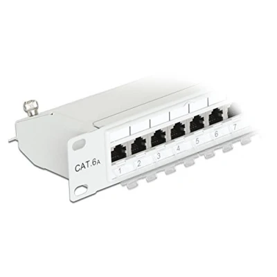 Afbeelding van Delock 19? Patchpanel 24 poorts Cat.6A grijs