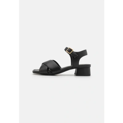 Afbeelding van Clarks Serina Cross Sandalen, Dames, Maat: 40, Black Leer
