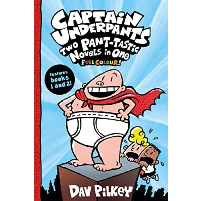 Afbeelding van Captain Underpants: Two Pant tastic Novels in One (Full Colour!): 1