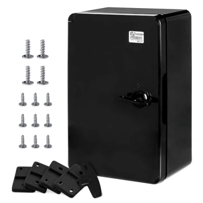 Afbeelding van Boxexpert BXPPABSB200300130 F01 Installatiebehuizing 130 x 200 300 ABS kunststof Zwart 1 stuk(s)