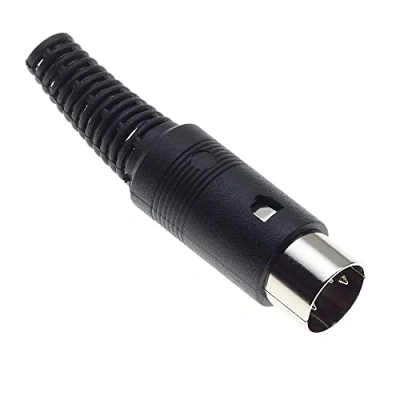 Afbeelding van 3 Pin Din stekker Mannelijke Adapter Socket Audio AV connector Soldeer