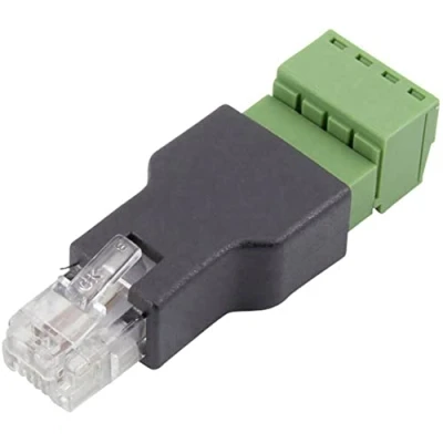 Afbeelding van TRU COMPONENTS FL 29 RJ 11 terminaladapter Stekker, recht Aantal polen 6P4C 1 stuk(s)