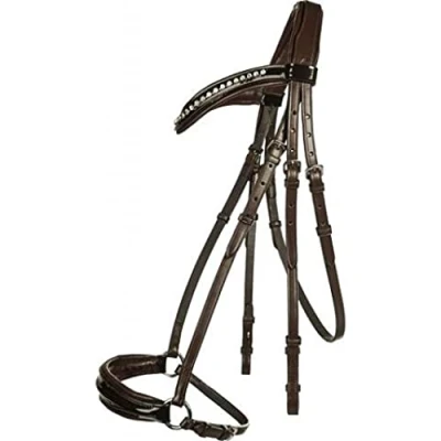 Afbeelding van HKM Hoofdstel Carolin Bruin Pony
