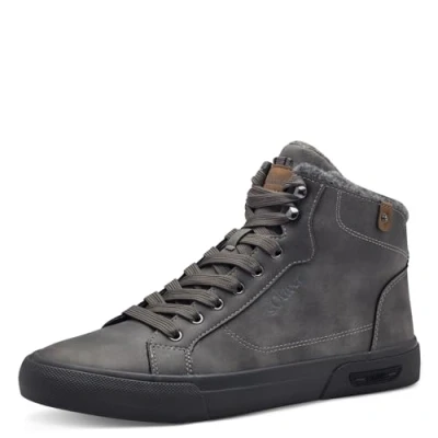 Afbeelding van s.Oliver Wl Lace Boot 5 16260 43 Sneeuwlaarzen voor heren, donkergrijs, 45 EU