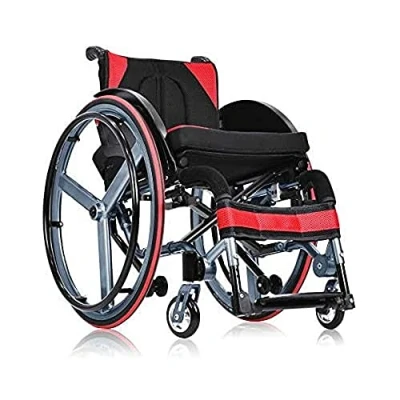 Afbeelding van Antar AT52310 Actief Rolstoel 12.60 kg, 43 cm Stoel Breedte, Rood