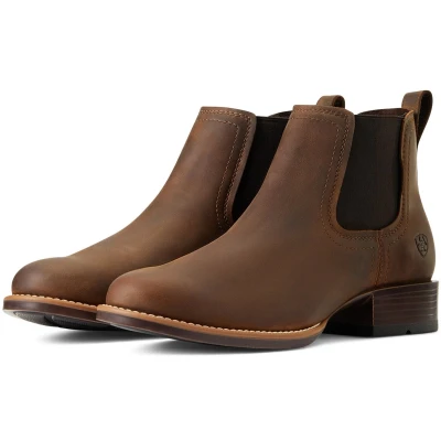 Afbeelding van Ariat BOOKER ULTRA ROUND TOE Western rijlaarzen bruin 44.5 (10 UK)