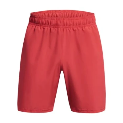 Afbeelding van Under Armour UA Rival Terry Short, zwart/wit, LG, Rode zonnewende / Zwart, L