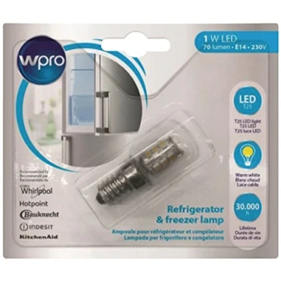 Afbeelding van W pro 484000008964 koelkastlamp C00496774 led , E14 T25 1W
