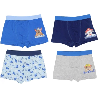 Afbeelding van Paw Patrol boxershorts onderbroek onderbroeken katoen 4 stuks maat 110/116