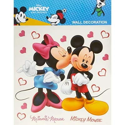 Afbeelding van AG Design DKs 1085 Disney Micky Mouse, muursticker, papier, meerkleurig, 30 x cm