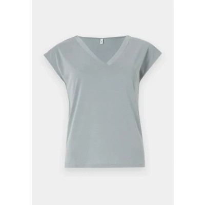 Afbeelding van ONLY Onlfree LIFE Vneck NOOS Tshirt basic, Dames, Maat: XS, Abyss