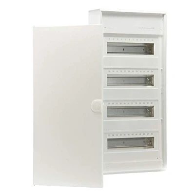 Afbeelding van Hager Opbouwverdeler VA48CN Volta 4x12PLE 4 rijen met deur VA48T