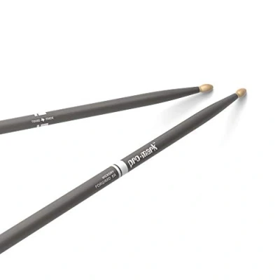 Afbeelding van Promark TX5AW Classic Forward 5A Gray hickory drumstokken grijs met houten tip