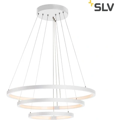 Afbeelding van Slv parsec trio dali indoor led pendelarmatuur wit 3000 4000k 1002914