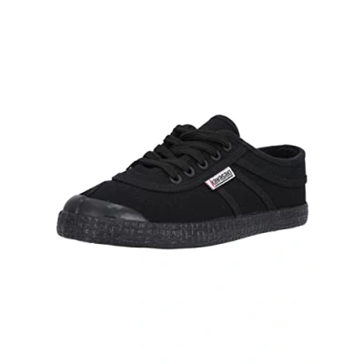 Afbeelding van Sneakers Kawasaki Original Teddy Canvas Shoe K204501 1001S Black Solid