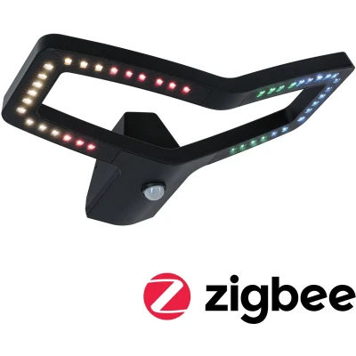 Afbeelding van Paulmann Alara 94793 LED buitenlamp met bewegingsmelder (wand) 10 W Antraciet