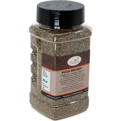 Afbeelding van Tuana Kruiden Pizza Strooibus 70 Gram Zonder Zout MP0223