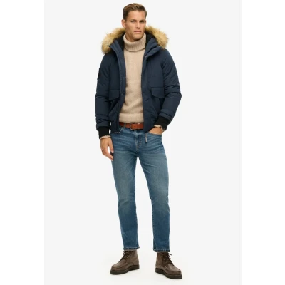 Afbeelding van Superdry M5011742A Winterjas, Heren, Maat: Large, Bleu