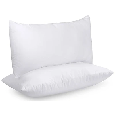 Afbeelding van Utopia Bedding Kussenvulling 40 x 80 cm (Set van 2), Vulkussen Binnenkussen Sofakussen Decokussen (Wit)