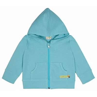 Afbeelding van loud + proud Sweater met rits voor kinderen, Maat: 86/92, Hellblau