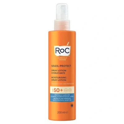 Afbeelding van Roc Soleil Protect Moisturising Spray Lotion Spf 50 200 Ml